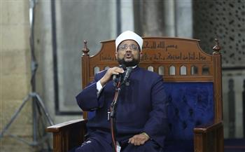   أمين عام مجمع البحوث الإسلامية في درس التراويح بالجامع الأزهر: قيام الليل طريق تزكية النفوس 