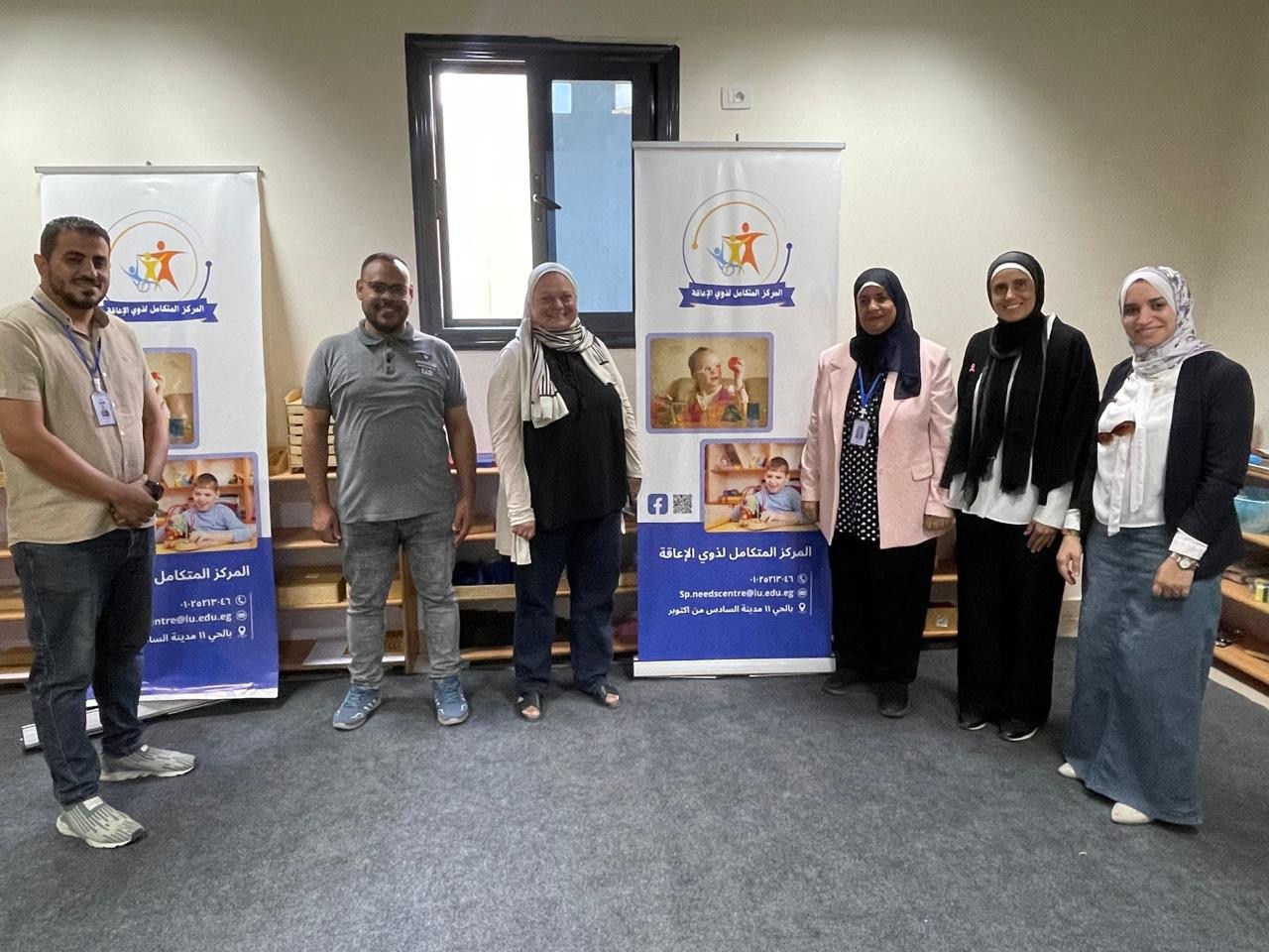 فصل جديد لإستقبال الإعاقات المزدوجة فى  "المتكامل"