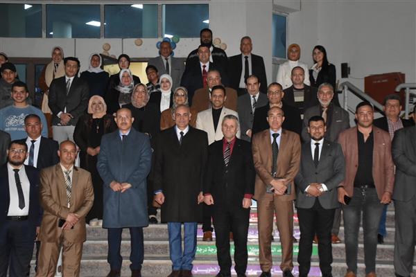 .في أجواء رمضانية مبهجة.. رئيس جامعة مدينة السادات يشارك إفطار تربية الطفولة المبكرة ويكرّم قياداته