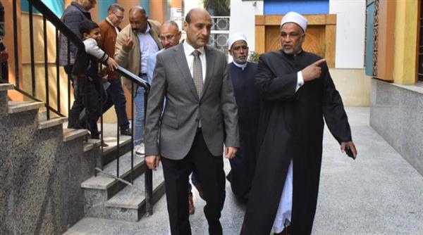 محافظ أسيوط يتفقد منطقة الوعظ ولجنة الفتوى الرئيسية