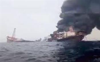   انفجار ناقلة نفط قرب ميناء خور الزبير بالعراق