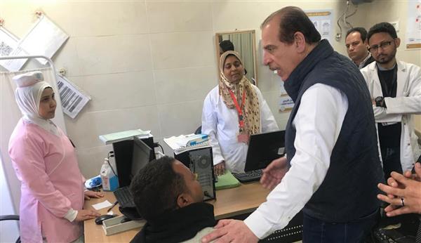 نائب وزير الصحة يجري جولة تفقدية مكثفة ليومين بالأقصر لمتابعة سير المنظومة الطبية