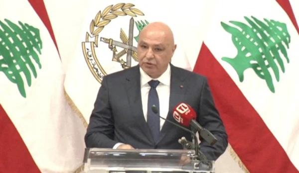 الرئاسة اللبنانية: عون يطلع الأركان الفرنسي على الاعتداءات الإسرائيلية