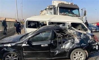 إصابة 5 أشخاص فى حادث تصادم بطريق زاوية غزال بالبحيرة
