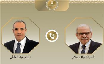 وزير الخارجية يتلقى اتصالاً من رئيس الوزراء اللبناني لمتابعة تداعيات العدوان الإسرائيلي