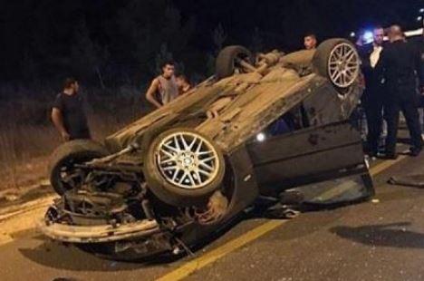 إصابة 6 أشخاص في انقلاب سيارة على طريق المنصورة الجديدة – جمصة بالدقهلية