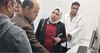   وكيلة مديرية الصحة بسوهاج تتفقد سير العمل بمستشفى ساقلتة النموذجي