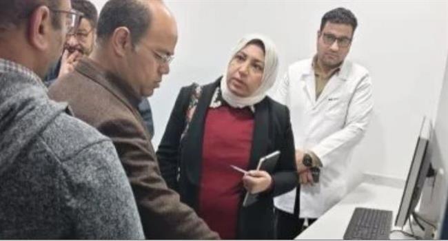 وكيلة مديرية الصحة بسوهاج تتفقد سير العمل بمستشفى ساقلتة النموذجي