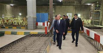   وزير النقل يتفقد محطة الملك الصالح بمشروع المرحلة الأولى للخط الرابع للمترو 