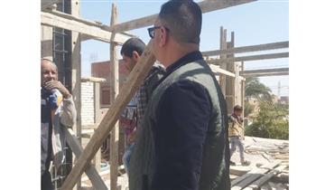   إزالة 23 حالة تعدٍ على أراضي زراعية ومخالفات بناء بـ4 مراكز بأسيوط