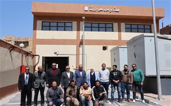  محافظ المنيا يتفقد محطة رفع صرف صحي الروضة بتكلفة 400 مليون جنيه