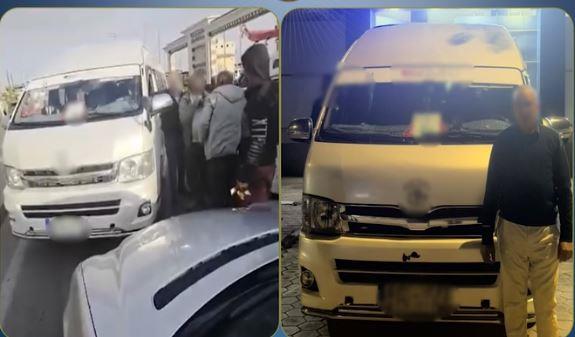 السير عكس الاتجاه ينهي رحلة سائق ميكروباص بالقانون