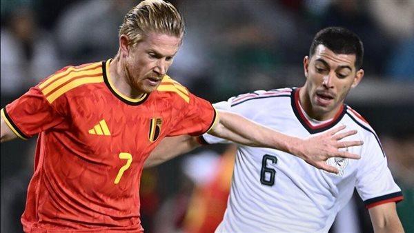 مجموعة مصر.. منتخب بلجيكا يتعادل مع المكسيك قبل كأس العالم