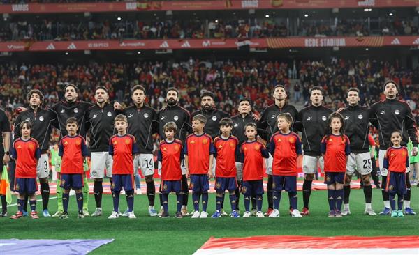 اتحاد الكرة يدين هتافات جماهير إسبانيا أمام منتخب مصر في بيان رسمي