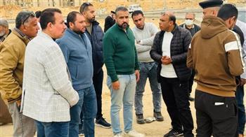 رئيس جهاز العبور الجديدة يتابع إجراءات الغلق النهائي لمقلب النفايات