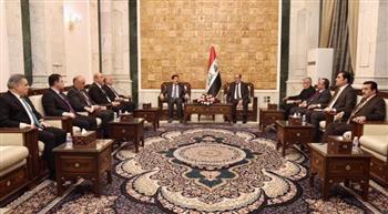   وفد من الديمقراطي الكردستاني في بغداد لمناقشة مواجهة الهجمات على الإقليم وتشكيل الحكومة الاتحادية 