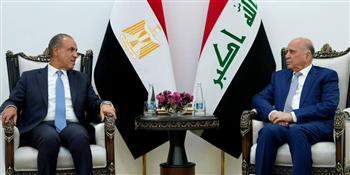 وزير الخارجية يبحث مع نظيره العراقي في بغداد العلاقات الثنائية والتطورات الإقليمية