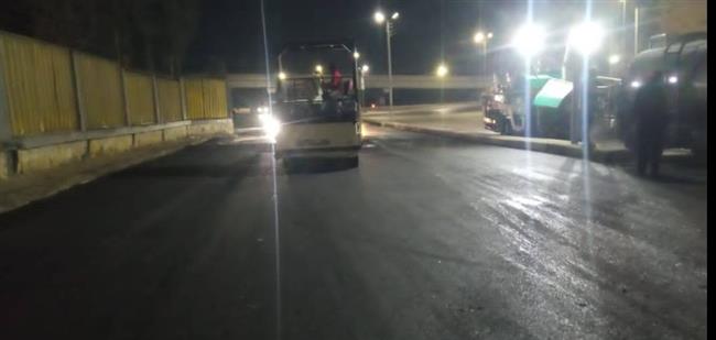 مديرية الطرق والنقل بالإسماعيلية تواصل رفع كفاءة المحاور الحيوية بشوارع المدينة