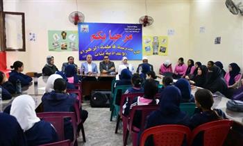   سكة حديد الاسماعيلية تنظم ندوة توعية لطلبة المدارس حول الحفاظ علي وسائل النقل