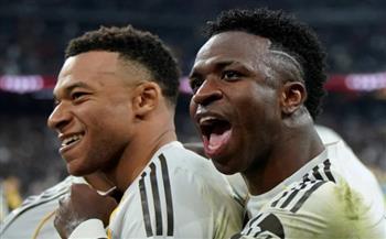   مبابي وفينيسيوس يقودان هجوم ريال مدريد ضد جيرونا بالدوري