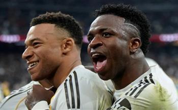 مبابي وفينيسيوس يقودان هجوم ريال مدريد ضد جيرونا بالدوري