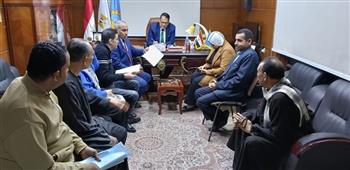   تعليم الغربية استقبال عدد من الجماهير لبحث مشكلاتهم