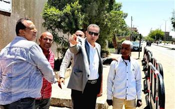   رئيس مدينة الأقصر يتفقد أعمال النظافة ورفع الإشغالات بمحيط الكنائس