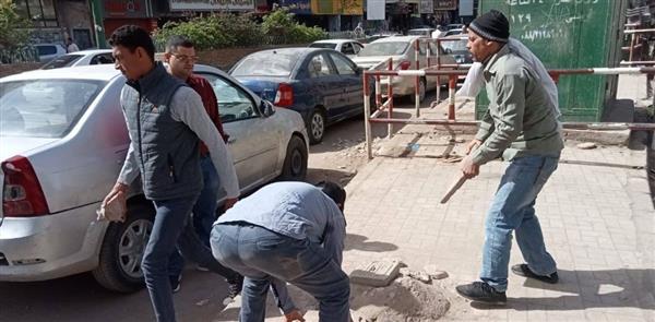 محافظ أسيوط: إزالة إشغالات وتعديات بشارعي النميس والهلالي