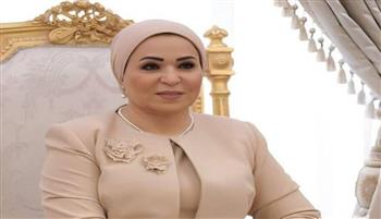   السيدة انتصار السيسي تهنئ الأقباط بعيد القيامة المجيد