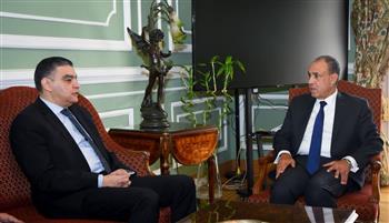   وزير الخارجية يستقبل رئيس هيئة الشراء الموحد 
