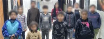 سقوط عصابة تستغل الأطفال فى أعمال التسول بالجيزة