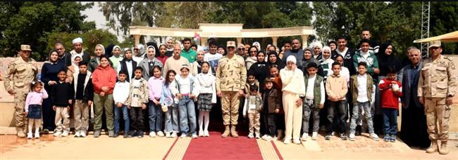 الجيوش الميدانية والمناطق العسكرية تفتح أبوابها للإحتفال مع أطفال مصر بيوم اليتيم
