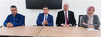 رئيس جامعة أسيوط الجديدة التكنولوجية يلتقي طلاب المنحة الصينية