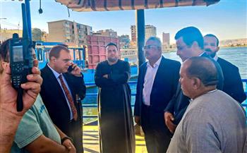   محافظ سوهاج يتابع موقف حادث سقوط سيارة في نهر النيل بالمراغة