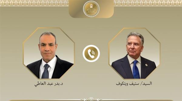 فى اتصاله مع وزير الخارجية.. «ويتكوف» يعول على الجهد المصري لدعم الأمن بالشرق الأوسط