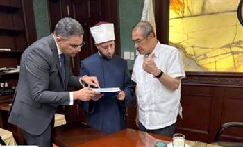   رئيس المحكمة العليا بالفلبين يستقبل وزير الأوقاف لبحث تدريب القضاة الشرعيين