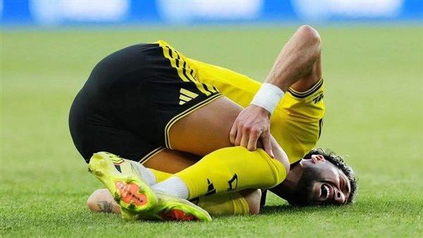 وسام أبو علي يُعلن إصابته بالرباط الصليبي