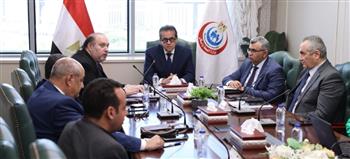   وزير الصحة يبحث مع مجموعة إنفينشور إنشاء المدينة الطبية بالعاصمة الجديدة