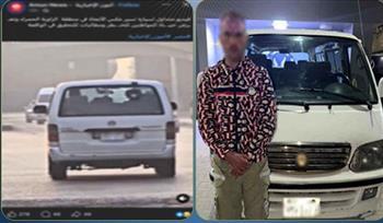 الأمن يتحرك بعد فيديو ميكروباص مخالف بالزاوية الحمراء