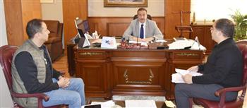  محافظ بورسعيد يستقبل النائبين عادل اللمعي وحسن عمار لبحث عدد من الملفات الخدمية والتنموية