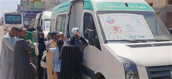   محافظ الدقهلية: 1215 مواطن استفادوا من القافلة الطبية المجانية بقلابشو ببلقاس 
