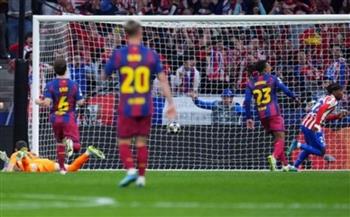   أتلتيكو مدريد يتأهل لنصف نهائي دوري أبطال أوروبا على حساب برشلونة