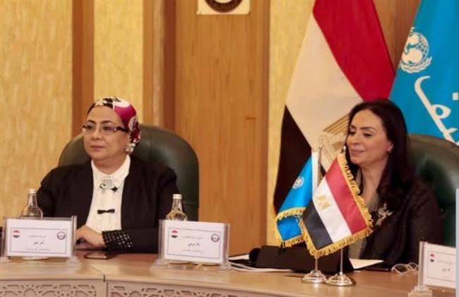 وزيرة التضامن الاجتماعي تشهد افتتاح " الغرف الصديقة للطفل" بمقر مكتب النائب العام