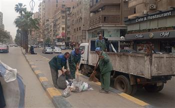   محافظ الجيزة يتفقد حالة النظافة والطرق بمتفرعات شارعي فيصل والهرم وعثمان محرم 