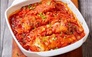 طريقة عمل فيليه السمك بالصوص الحار في المنزل