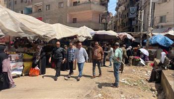   الدقهلية.. إزالة الإشغالات بسوق كفر البدماص