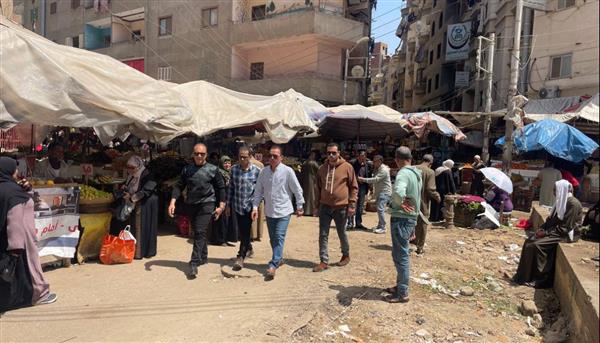 الدقهلية.. إزالة الإشغالات بسوق كفر البدماص
