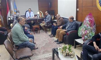 وكيل وزارة التعليم بالغربية يجتمع برؤساء لجان الدبلومات الفنية بقطاع طنطا