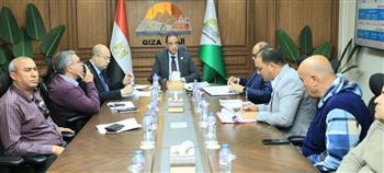   محافظ الجيزة يتابع خطط العمل ونسب إنجاز المشروعات بمدينة الحوامدية 