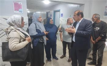 نائب وزير الصحة يفاجئ مستشفى 6 أكتوبر المركزي بزيارة مسائية